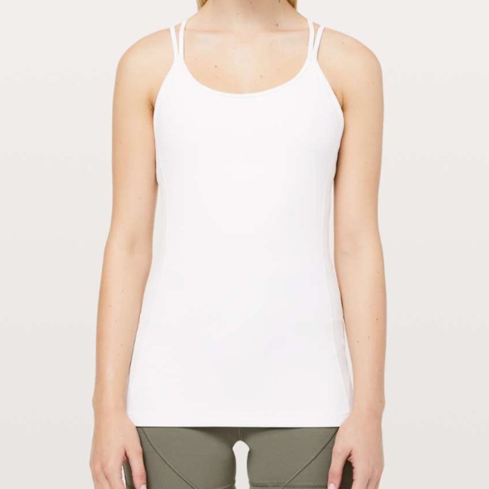 Lululemon Free To Be Tank Top - White